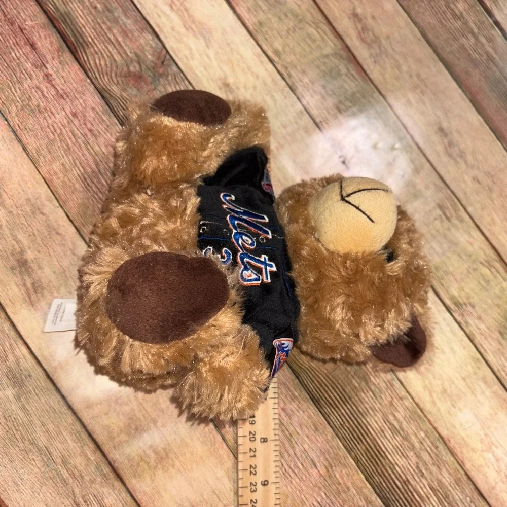 Mike Piazza HOF 2016 Plush Bear NY Mets 8in Brown Forever Collectibles